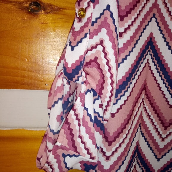 Wishful Park Large 3/4 Sleeve Dress Shirt - Picture 3 of 4